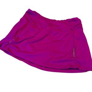 Hind Athletic Stretch Pink Purple Skort S/CH 4-6 Spandex Machine Washable